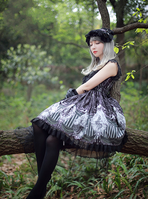 Seven Deadly Sins Series Gothic Lolita Sleeveless Dress