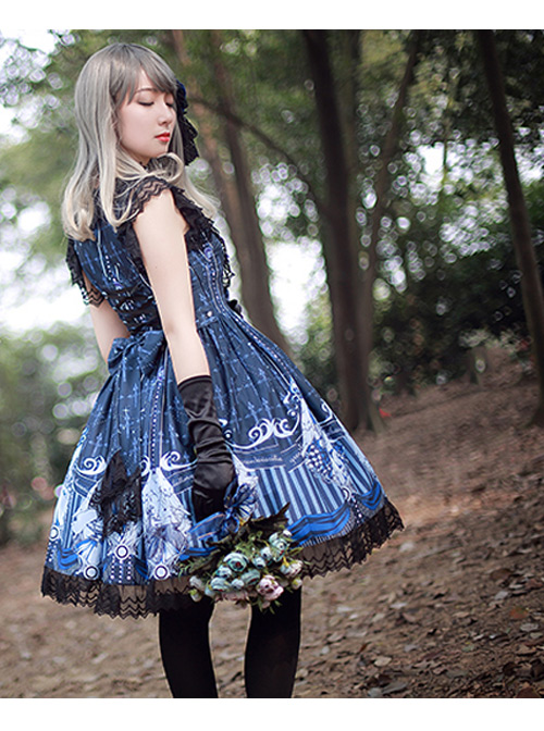 Seven Deadly Sins Series Gothic Lolita Sleeveless Dress