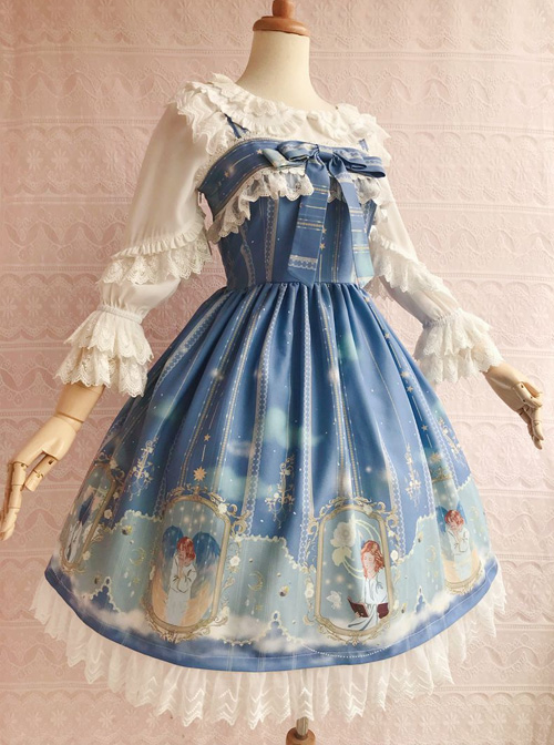 Ollier\'s Blessings Series Classic Lolita Sling Dress