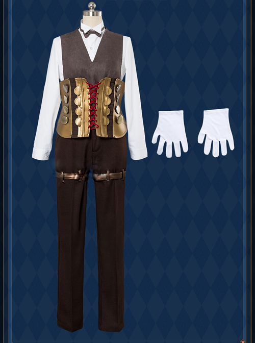 Fate/Grand Order Sherlock Holmes Male Cosplay Costumes