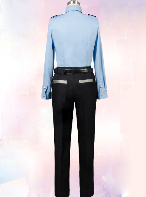 Overwatch D.Va Policewoman Cosplay Costumes