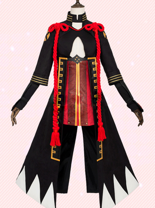 Fate/Grand Order Okita Souji Female Cosplay Costumes