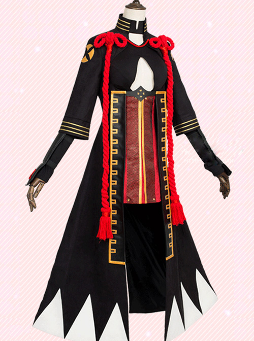 Fate/Grand Order Okita Souji Female Cosplay Costumes