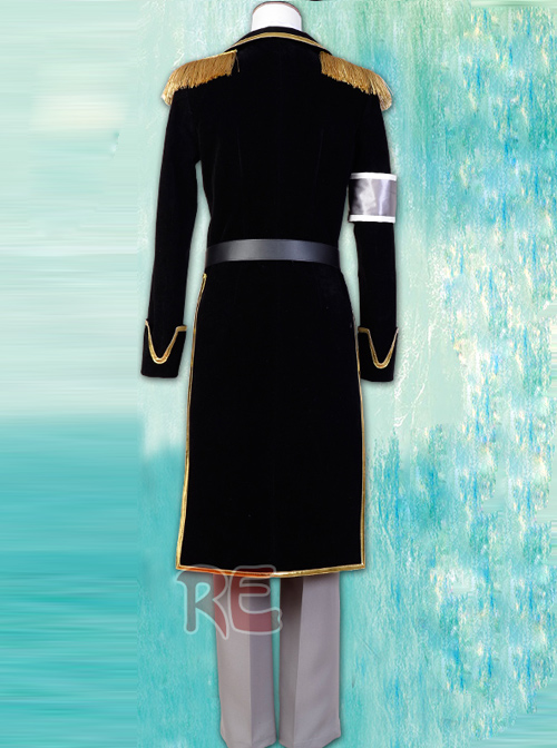 K Military Uniform Series Yatogami Kuroh Male Cosplay Costumes
