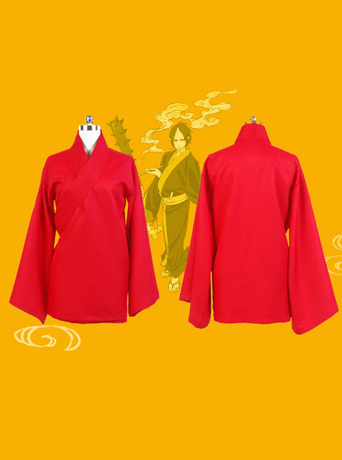 Hoozuki No Reitetsu HOZUKI Embroidered Flower Kimono Male Cosplay Costumes