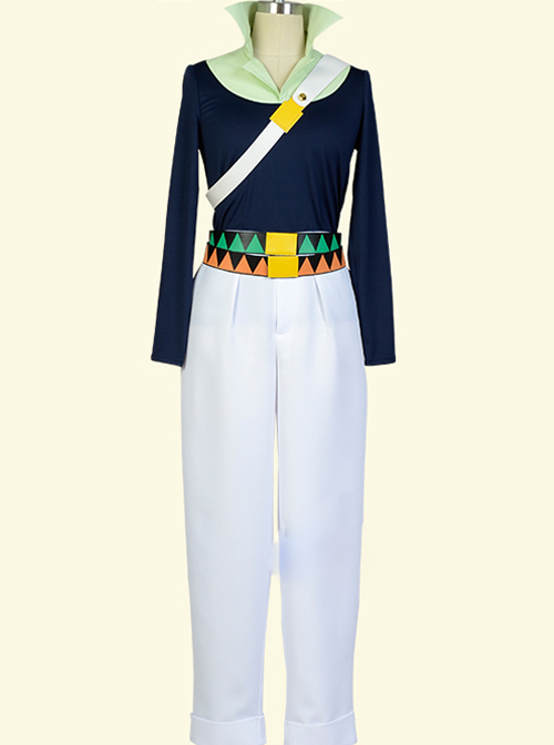 JoJo\'s Bizarre Adventure Kujo Jotaro Male Cosplay Costumes