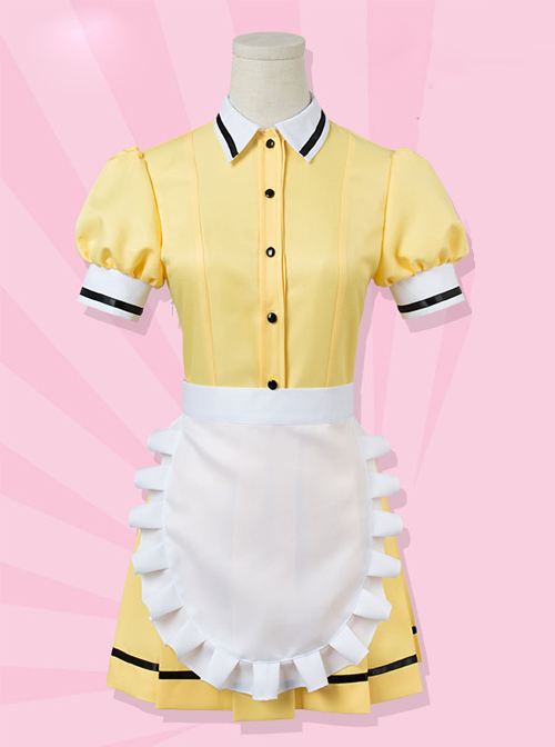 Blend·S Hoshikawa Mafuyu Maid Female Cosplay Costumes