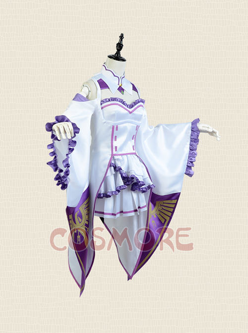 Re:Life In A Different World From Zero Emilia Cosplay Costumes