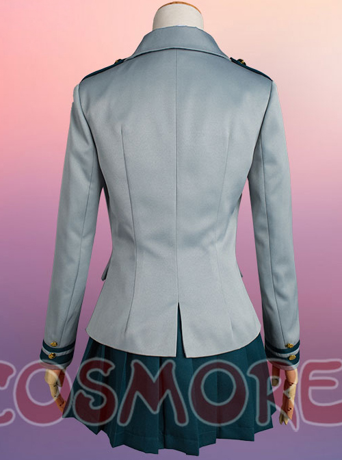 My Hero Academia Uraraka Ochako Asui Tsuyu Girl Campus Uniform Cosplay Costumes