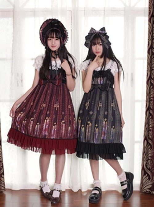 Original Lolita Dress Byzantine Window Lolita Long Jsk