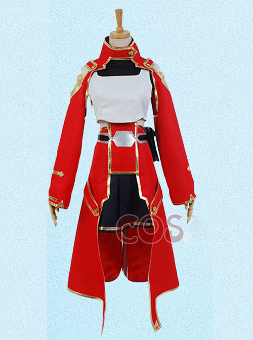 Sword Art Online Ayano Keiko Battle Suit Female Cosplay Costumes
