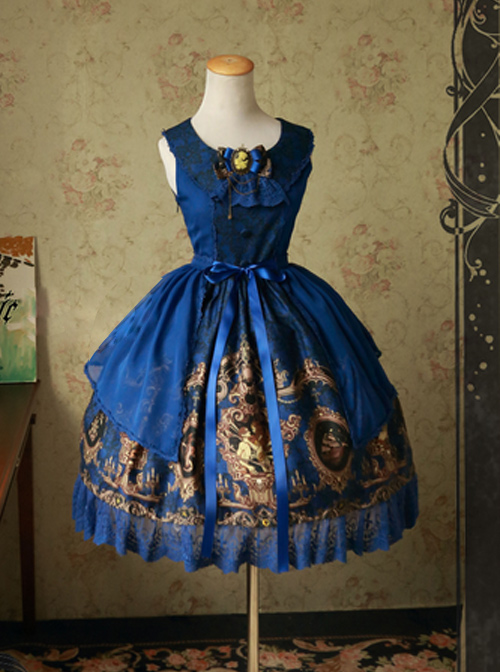 Magic Tea Party Siren’s Song Original Print Dress Lolita Specials