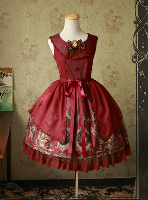 Magic Tea Party Siren’s Song Original Print Dress Lolita Specials
