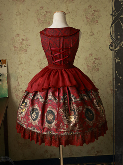 Magic Tea Party Siren’s Song Original Print Dress Lolita Specials