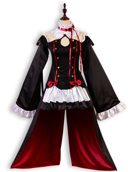 Seraph Of The End Krul Tepes Vampire Queen Female Cosplay Costumes