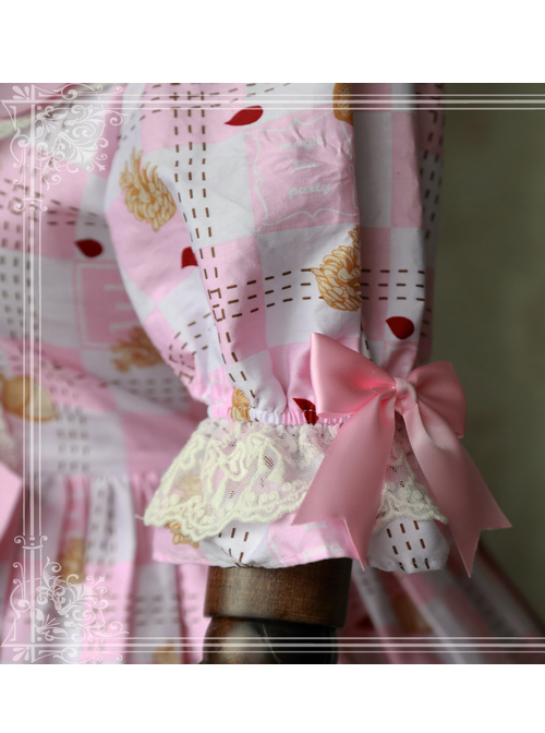 Magic Tea Party Squirrel Couple Original Print OP Lolita Lolita Princess Dress Dress Soft Girl