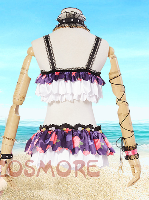 LoveLive!Sunshine!! Aqours Tsushima Yoshiko Female Swimsuit Cosplay Costumes
