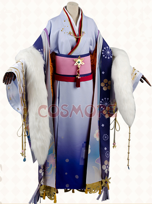 Dream 100 Prince Black Butler Linkage Ciel Phantomhive Moon Awakening Kimono Cosplay Costumes