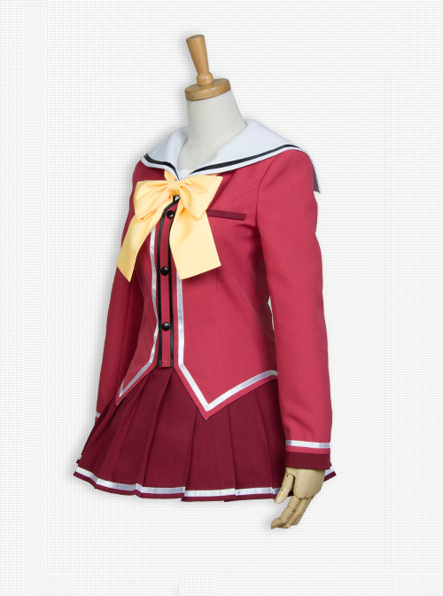 Charlotte Tomori Nao Female Uniforms Cosplay Costumes