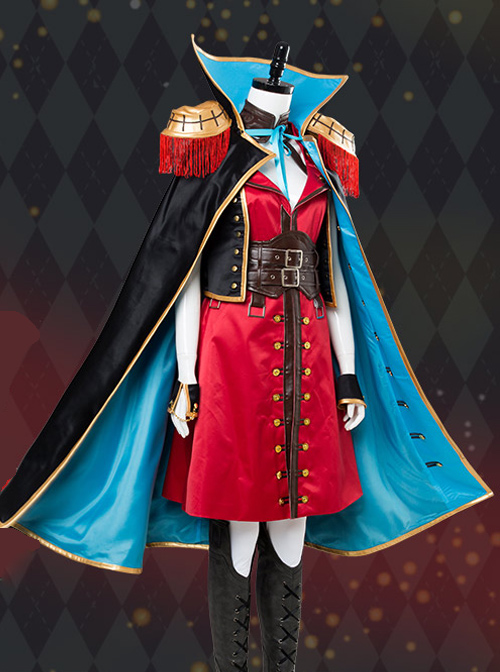 Fate/EXTRA Last Encore Francis Drake Female Cosplay Costumes