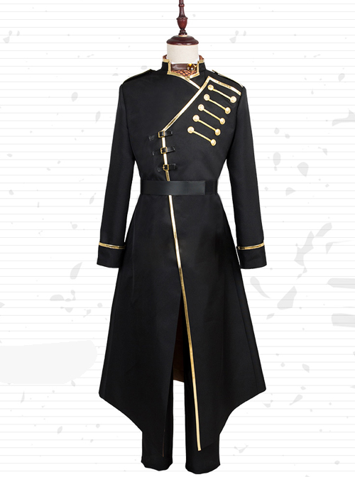 K Seven Stories Isana Yashiro Military Uniform Series Male Cosplay Costumes