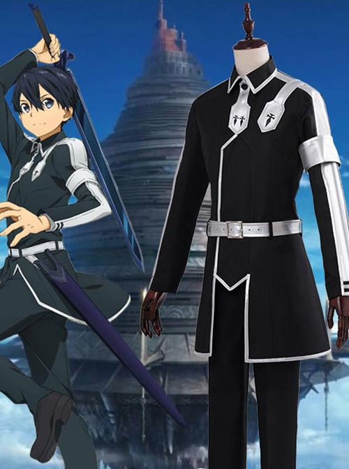 Sword Art Online Alicization Third Season Kirigaya Kazuto Male Cosplay Costumes