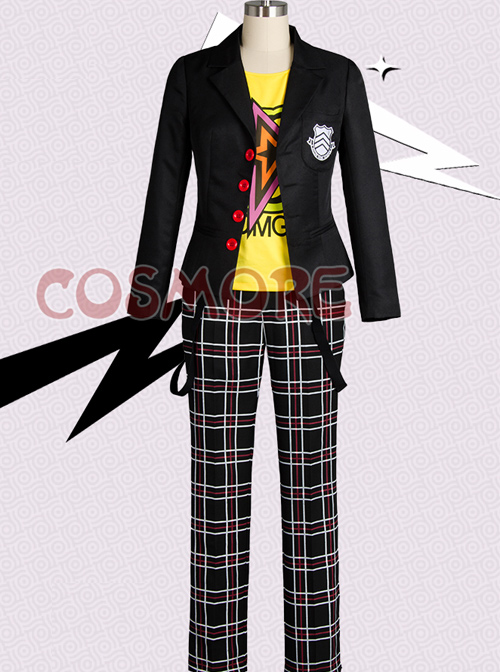 Persona5 Ryuji Sakamoto Male Full Daily Uniform Cosplay Costumes