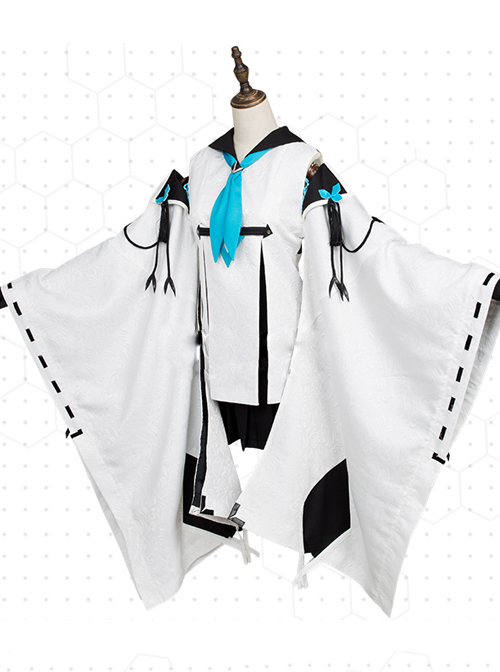 Azur Lane Kawakaze Female Commander Battle Suit Cosplay Costumes