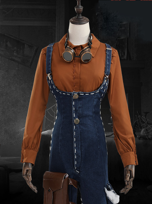 Identity V Survivor Tracy Reznik Spot Glasses Cosplay Costumes