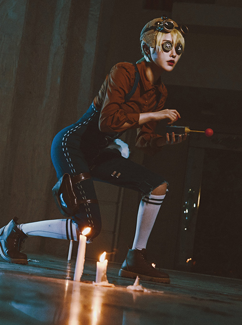Identity V Survivor Tracy Reznik Spot Glasses Cosplay Costumes