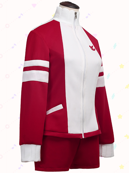 Umamusume: Pretty Derby Special Week Tresson Academy College Red Sportswear Uniform Spot Costumes