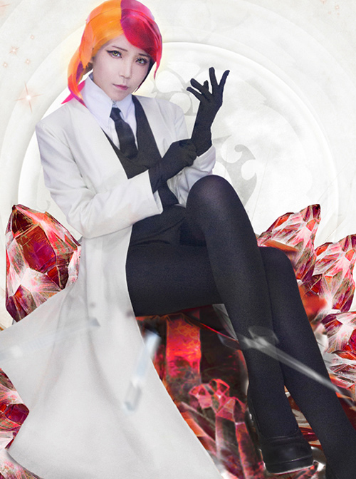 Hoseki No Kuni Phosphophyllite Diamond Bort Doctors Full Uniform Female Spot Cosplay Costumes