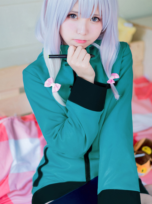 Professor Eromanga Izumi Sagiri Hooded Cardigan Spot Cosplay Costumes