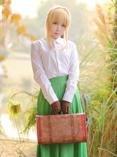Violet Evergarden Daily Skirt Spot Cosplay Costumes