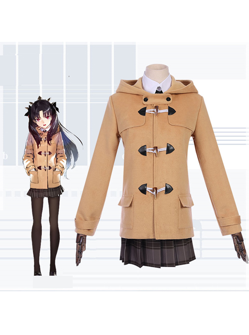 Fate Grand Order Ishtar Tohsaka Rin LAWSON Linkage Spot Cosplay Costumes