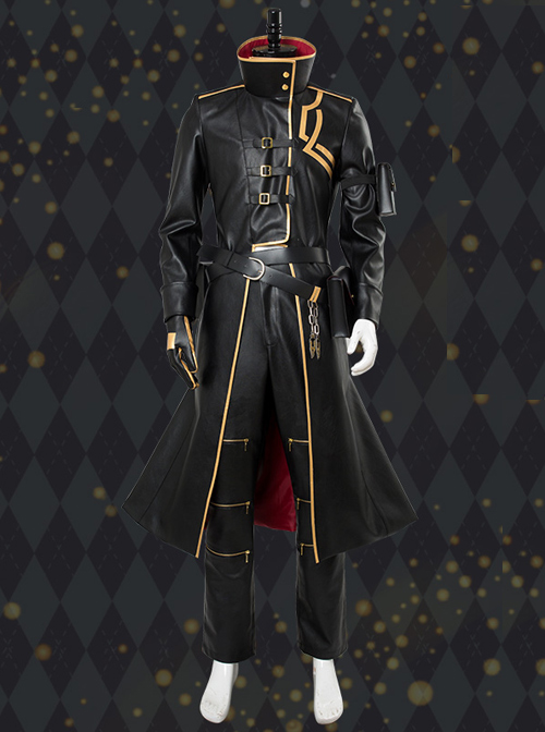 Fate Grand Order Gilgamesh Concept Dress Leather Female Cosplay Costumes