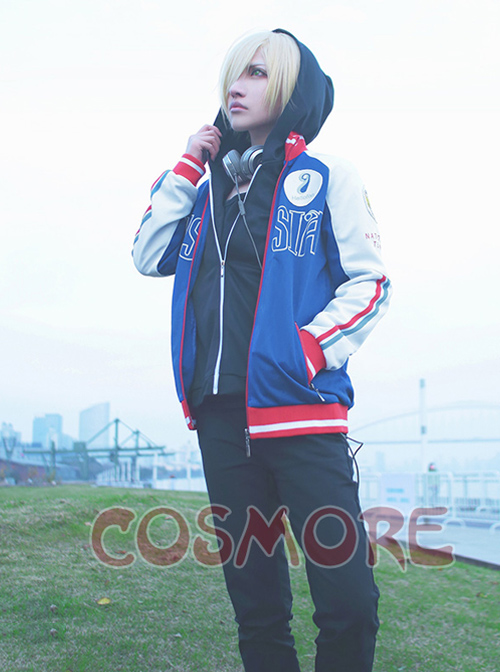 YURI!!! ON ICE Yuri Plisetsky Full Team Uniform Sportswear Jacket Cosplay Costumes