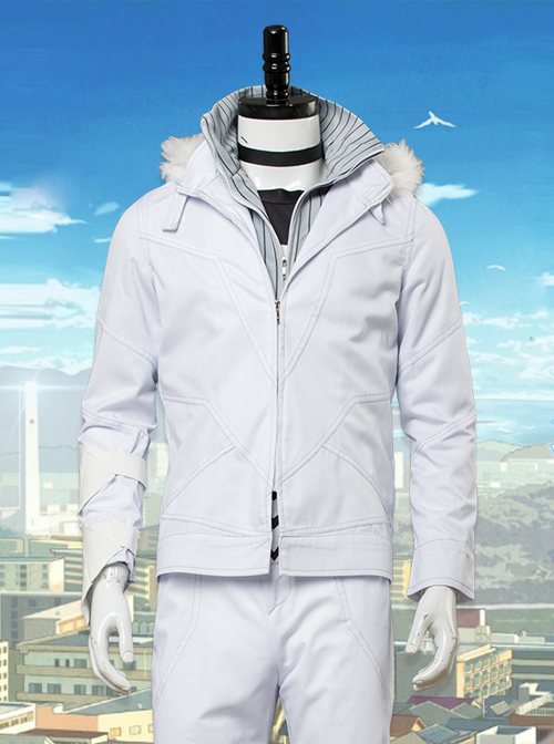 Toaru Morin No Index Ⅲ Accelerator White Wing Male Cosplay Costumes