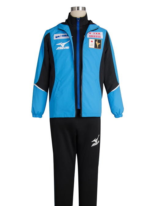 YURI!!! ON ICE Katsuki Yuri Japan Team Sportswear Male Cosplay Costumes