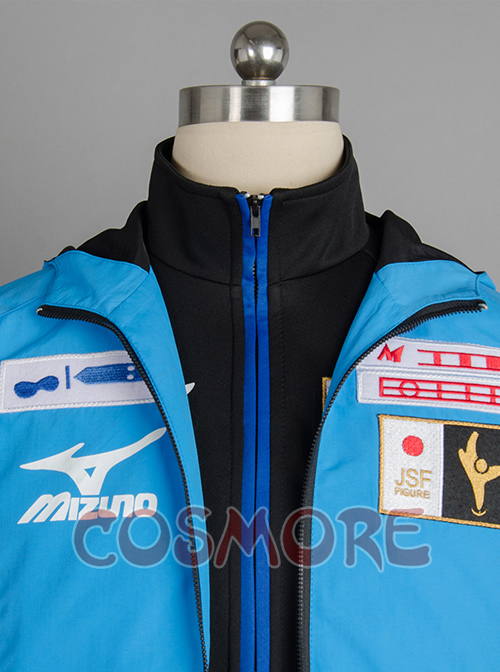 YURI!!! ON ICE Katsuki Yuri Japan Team Sportswear Male Cosplay Costumes