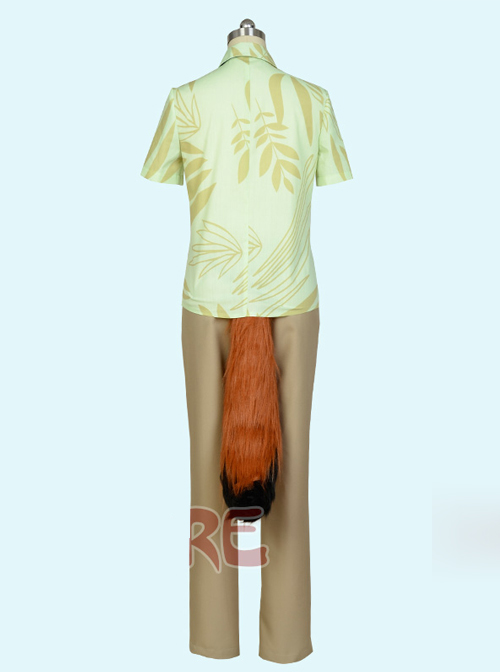Zootropolis Fox Nick·Wilde Male Suit Cosplay Costumes