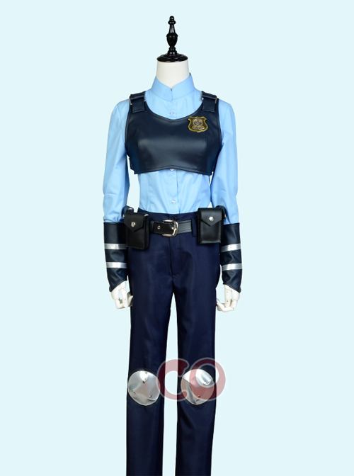 Zootropolis Rabbit Judith Laverne Hopps Anthropomorphic Female Suit Cosplay Costumes
