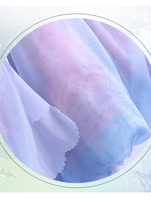 Purple Gradient Dreamy Costume Sweet Lolita Dress Set