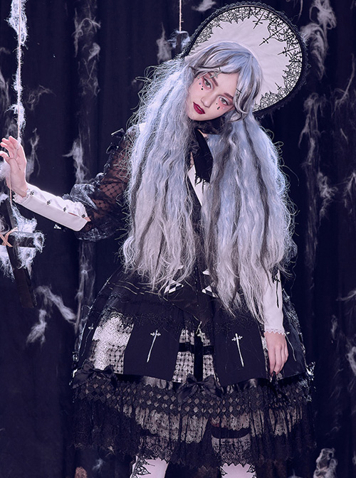 The Holy Cross Series OP Gothic Lolita Long Sleeve Dress