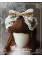 Lovely Owl Sweet Printed Magic Tea Party Lolita Headbow