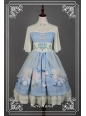 The Inlaid Harp Qi Neverland Lolita OP Dress