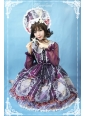 Crystal Palace High Waist Long Sleeve Neverland Lolita Dress