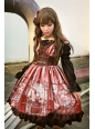 Steam Punk Cat Corset High Waist Lolita Dress