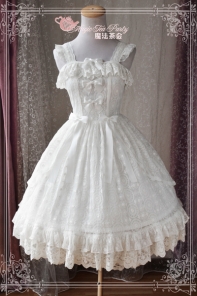Magic Tea Party - Alina Lace Embroidery Lolita JSK Dress