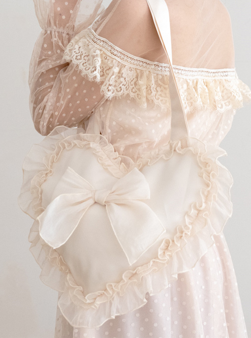 Autumn Dream Cute Ruffle Sweet Lolita Shoulder Bag
